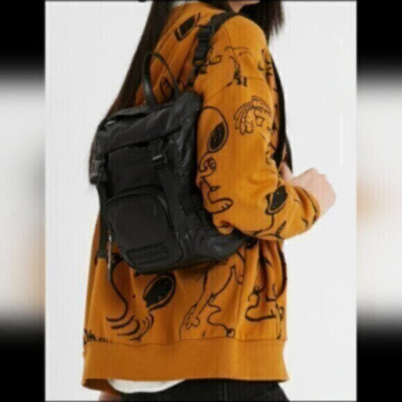 Desigual Small Padded Backpack Black - Picture 4 of 7